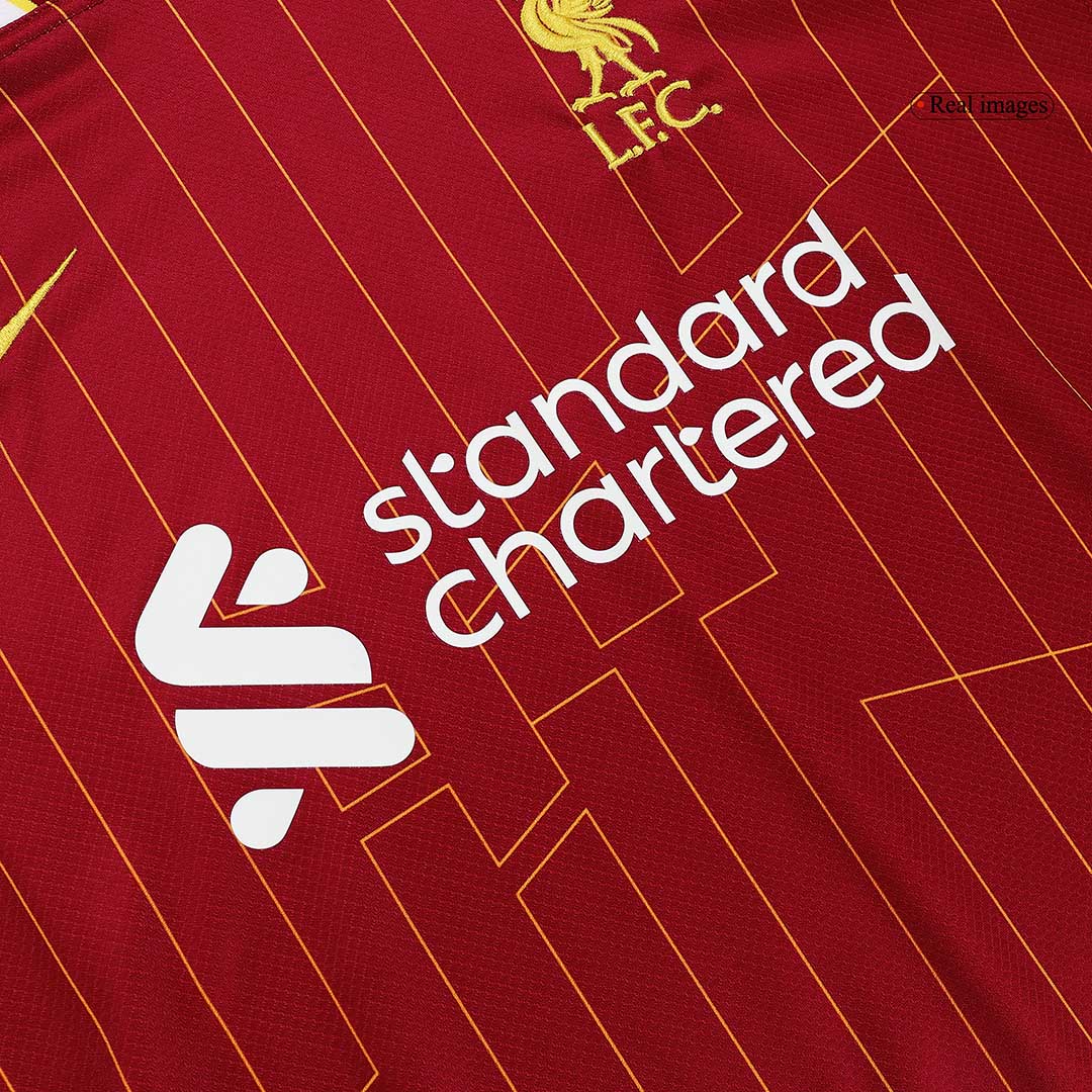 Liverpool Home Jersey 2024/2025 - CHAMPIONS 24/25 & Gold Trophy