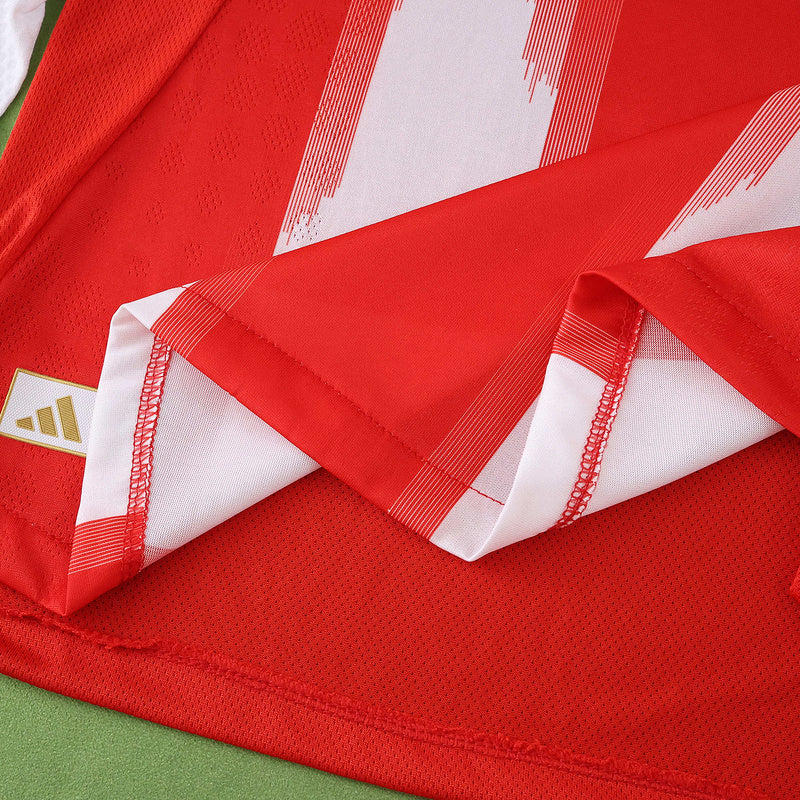 Bayern Munich Player Jersey Home 2025/26 - Long Sleeve