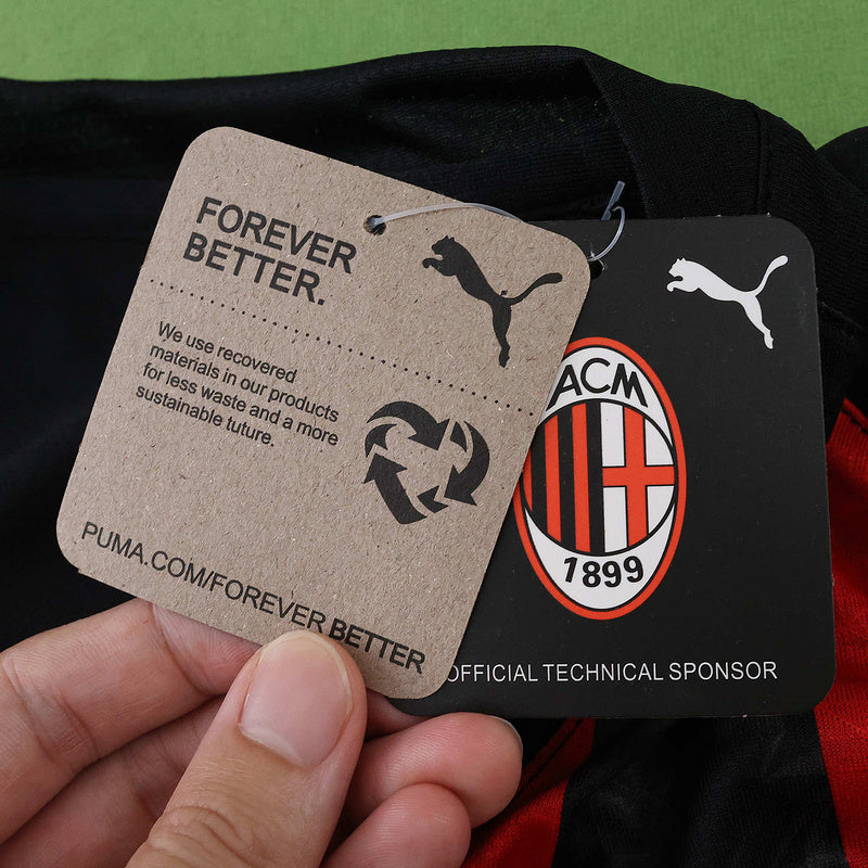 AC Milan Home Jersey 2025/26 Player Version - Long Sleeve