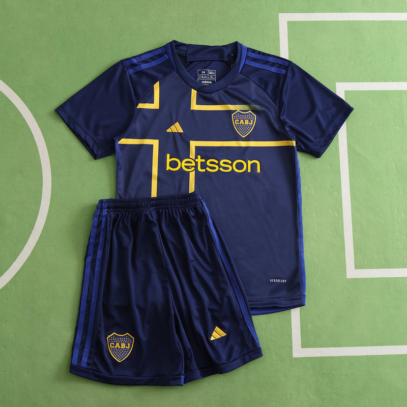 Kids Boca Juniors Third Kit 2024/25