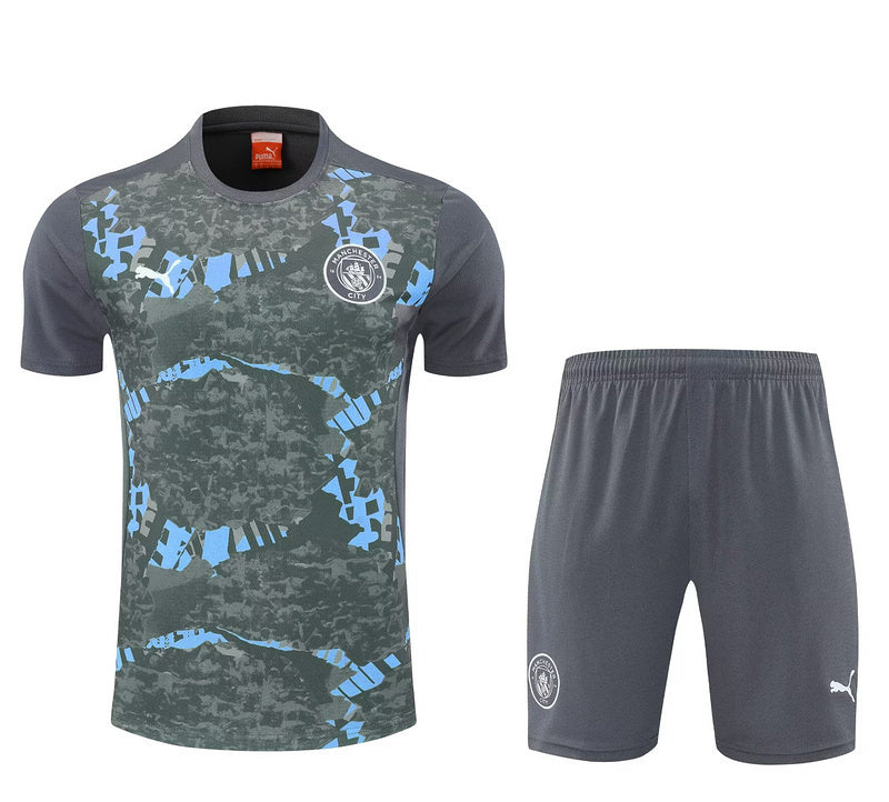 Manchester City Kit Training Jersey + Shorts 25/26 II