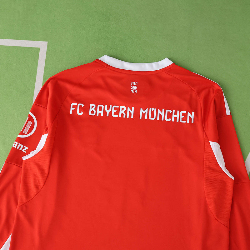 Bayern Munich Home Jersey 2025/26 - Long Sleeve