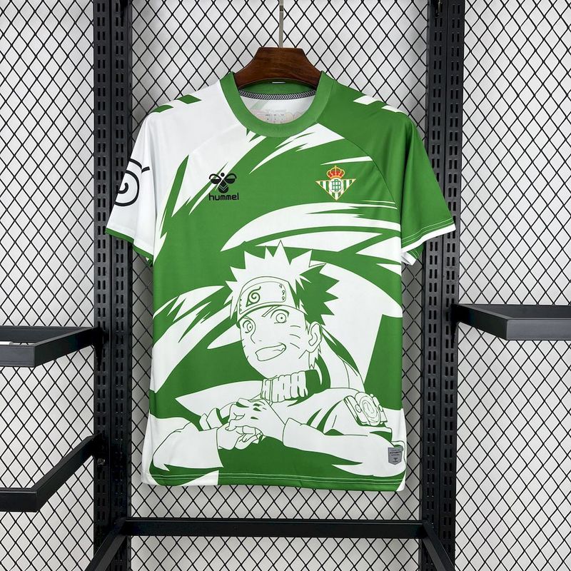 Real Betis 2025/26 Hummel x Limited Edition Naruto Jersey