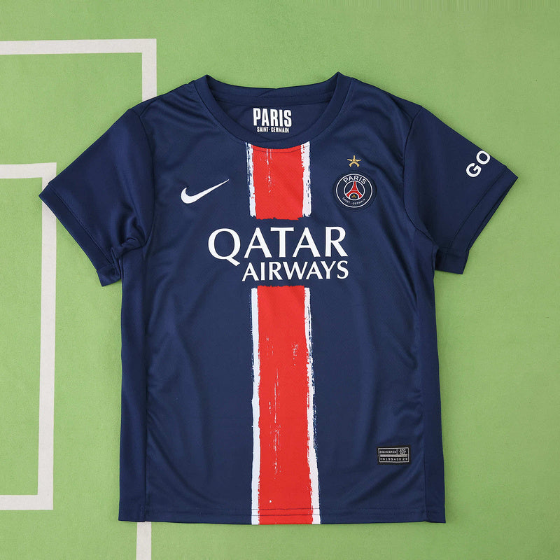 Kids PSG 2025 European Champions 1 Star Jersey