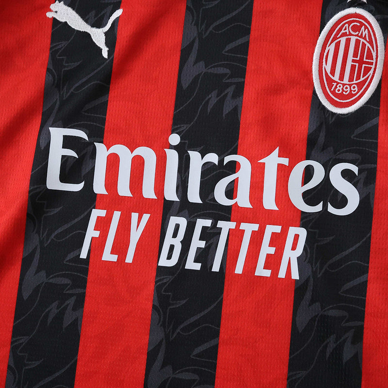 Kids AC Milan Home Kit 2025/26