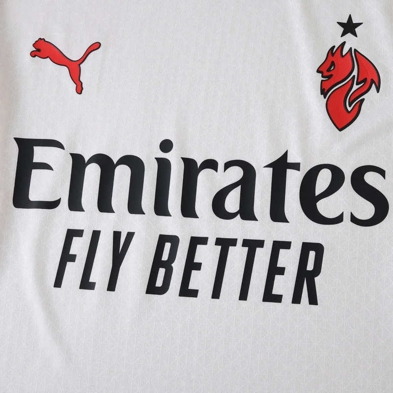 AC Milan Away Jersey 2025/26 Player Version - Long Sleeve