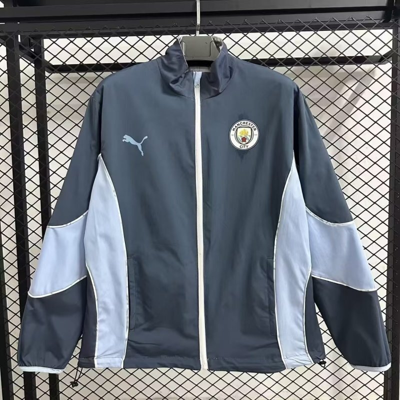 Manchester City 25/26 Windbreaker Reversible