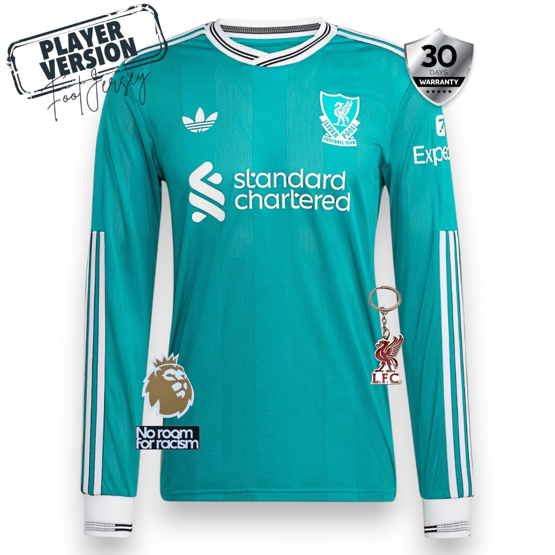 Liverpool Third Player Jersey 2025/26 - Long Sleeve