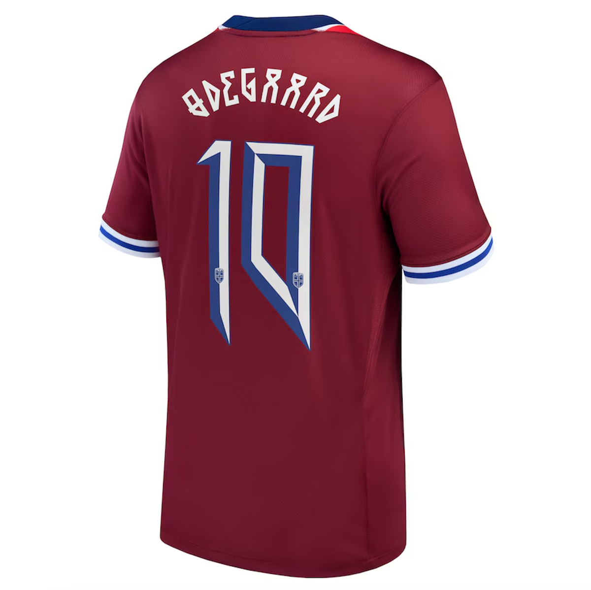 #10 ﾃ賄egaard Norway Home Jersey 2024/2025
