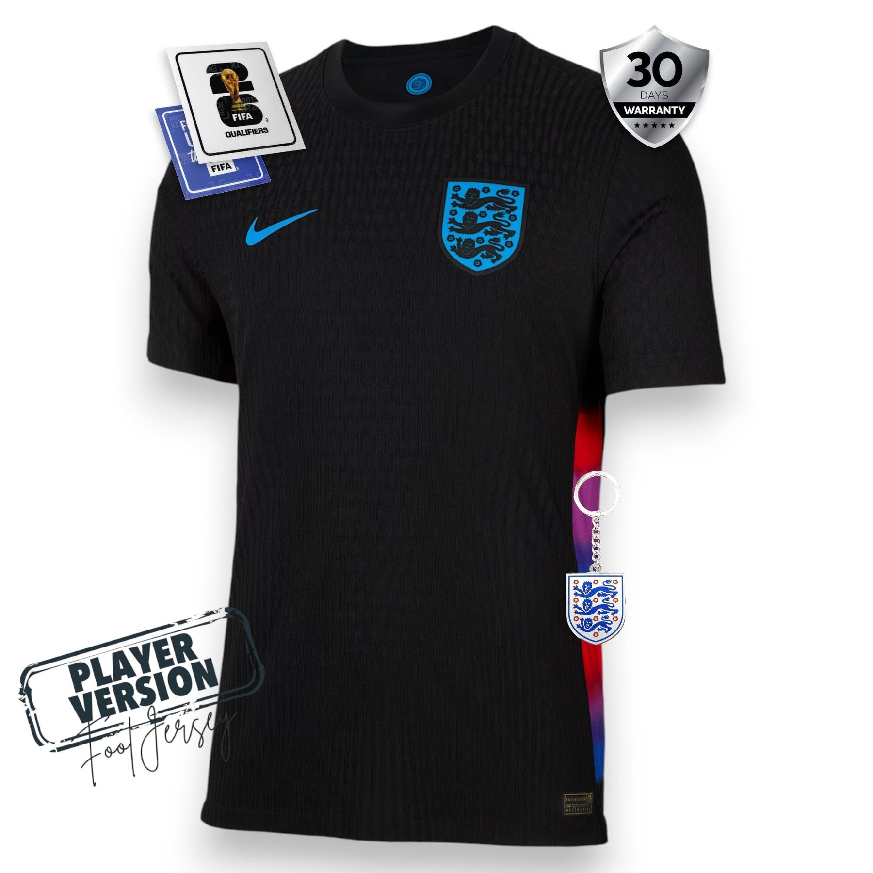 England Player Away Jersey 2025/2026