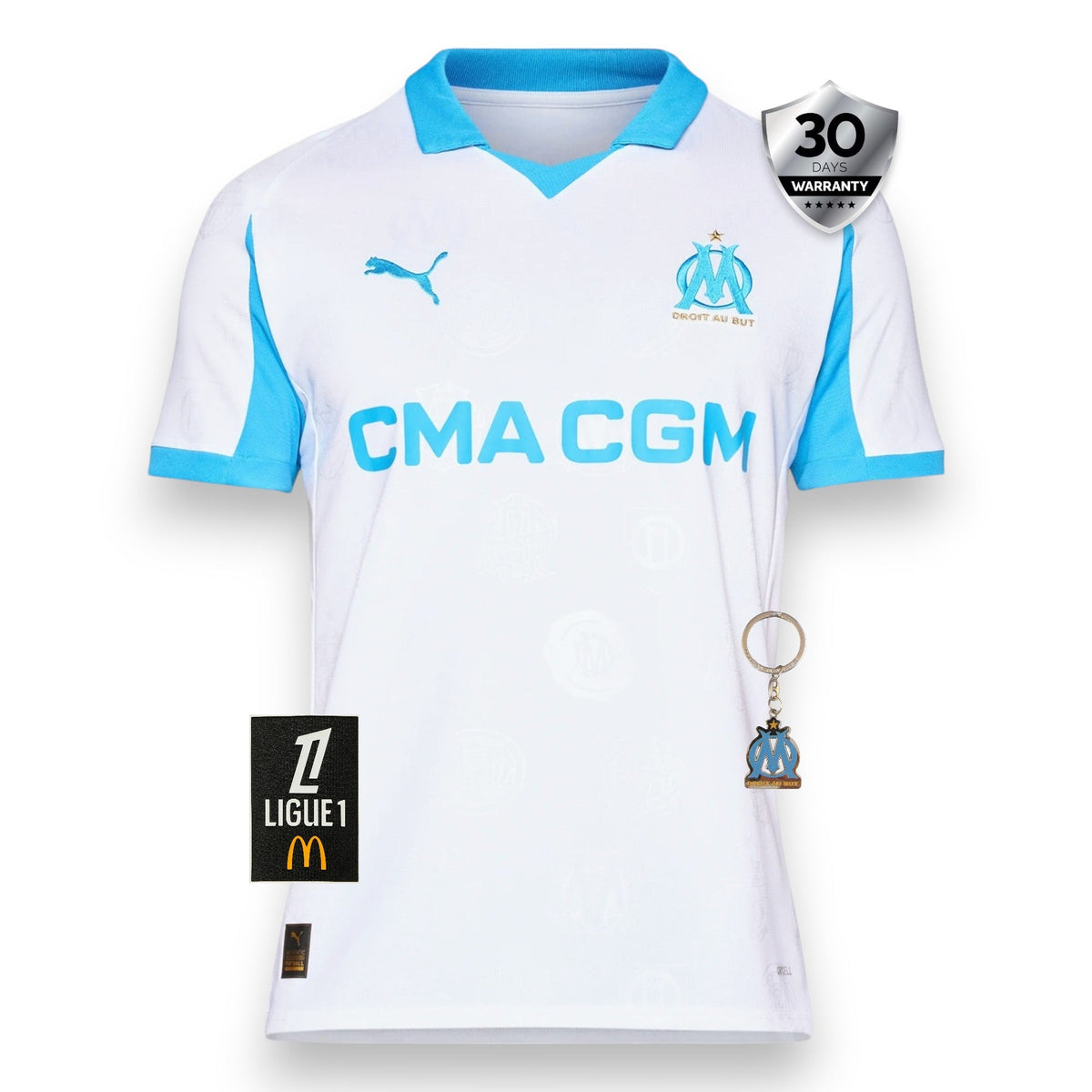 Olympique de Marseille Home Jersey 2025/26