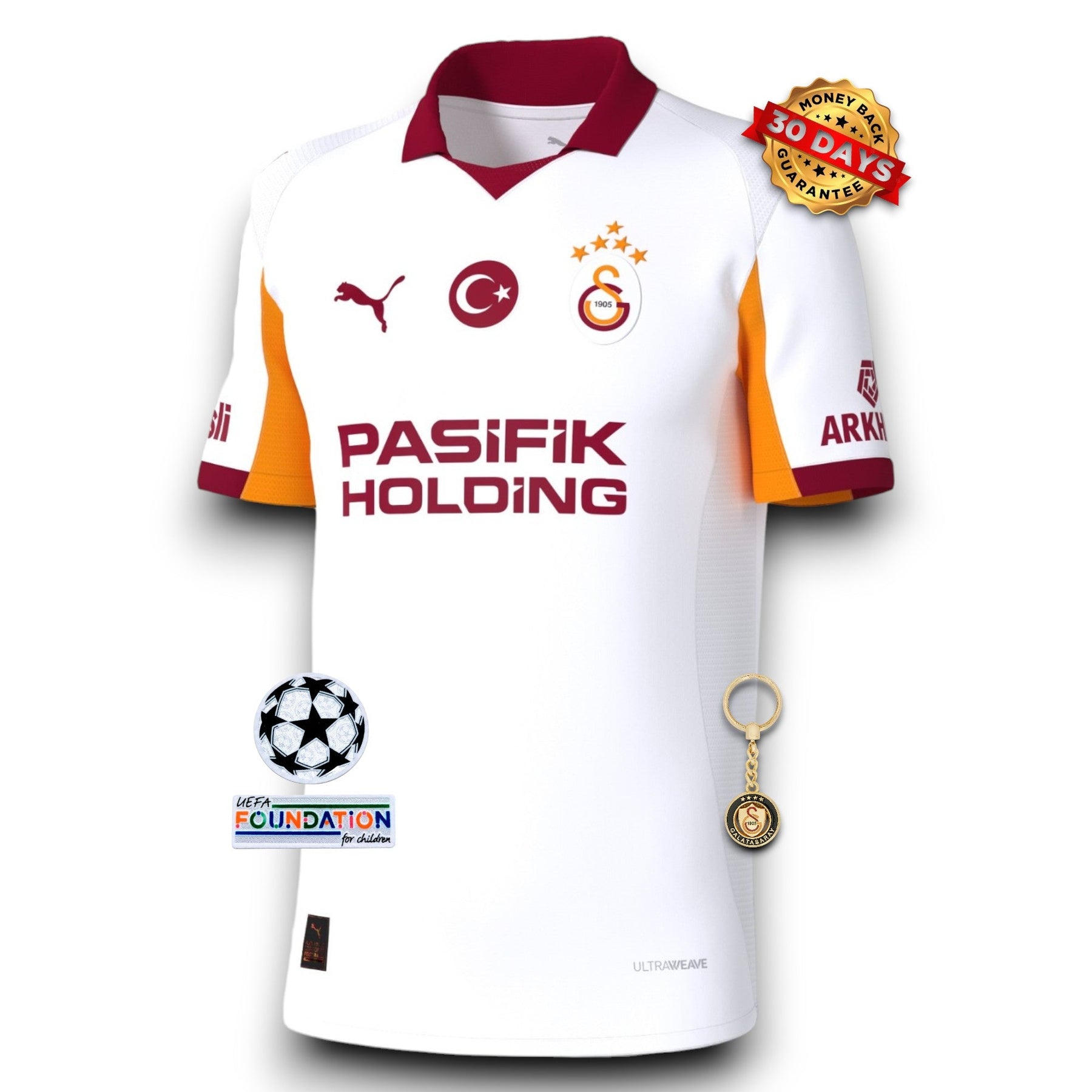 Galatasaray Away Jersey 2025/26 - With Sponsors