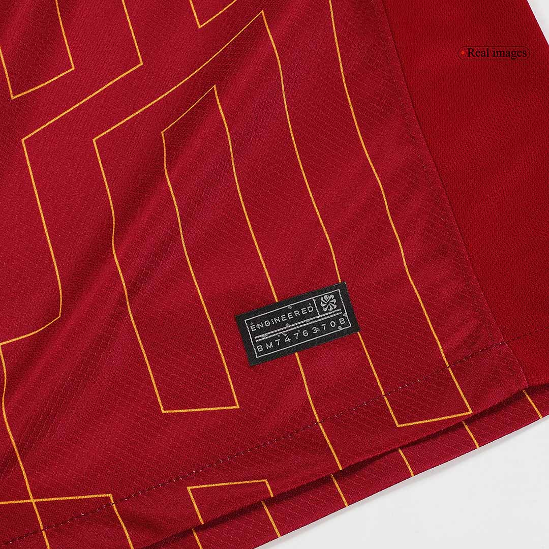 Liverpool Home Jersey 2024/2025 - CHAMPIONS 25 & Gold Trophy