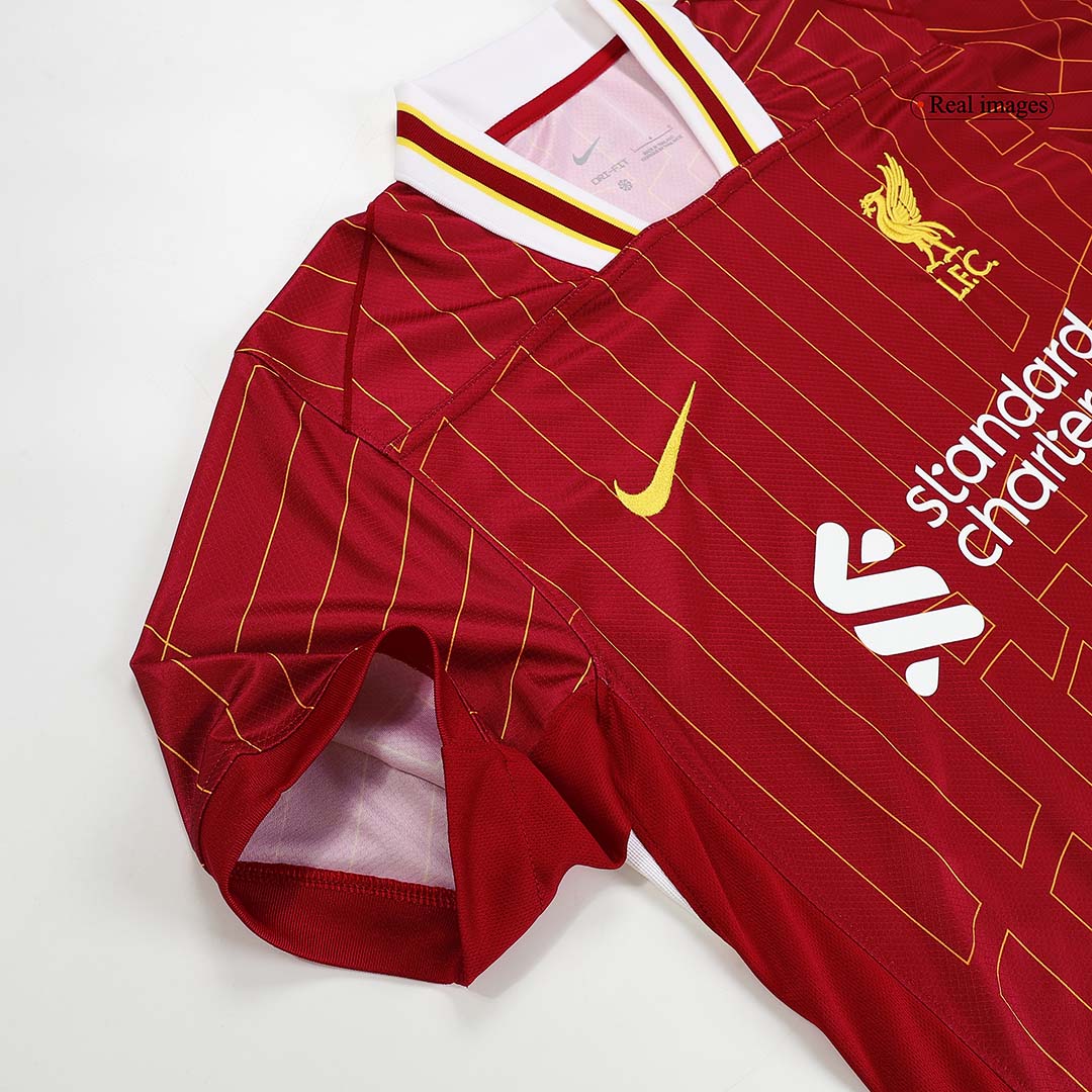 Liverpool Home Jersey 2024/2025 - CHAMPIONS 24/25 & Gold Trophy