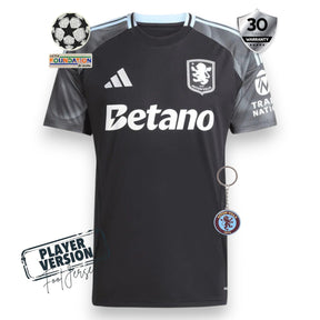 Aston Villa Player Jersey Away 2025/26