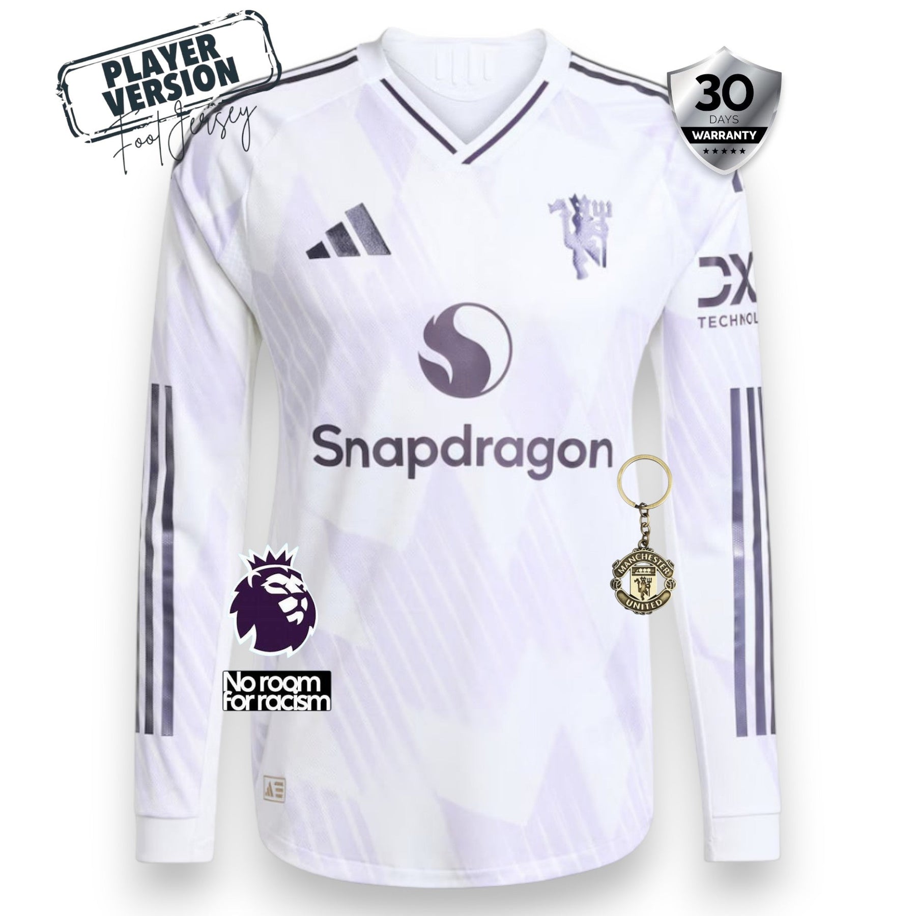 Manchester United Player Away Jersey 2025/26 - Long Sleeve