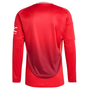 Manchester United Player Home Jersey 2024/2025 Long Sleeve