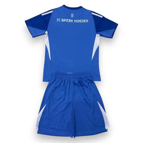 Kids Bayern Munich Jersey Goalkeeper Blue 2025/26