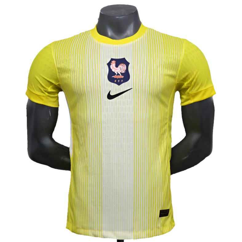 France 25/26 Goalkeeper Jersey - Yellow - Player Version