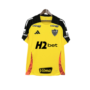 Atletico Mineiro 25/26 Yellow Training Jersey - All Sponsors - Fan Version