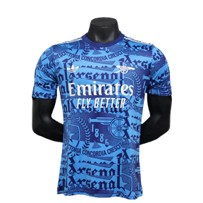 Arsenal 25/26 Pre-Match Jersey - Blue - Player Version
