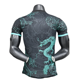 Real Madrid 25/26 Special Edition Jersey - Black and Light Blue - Player Version