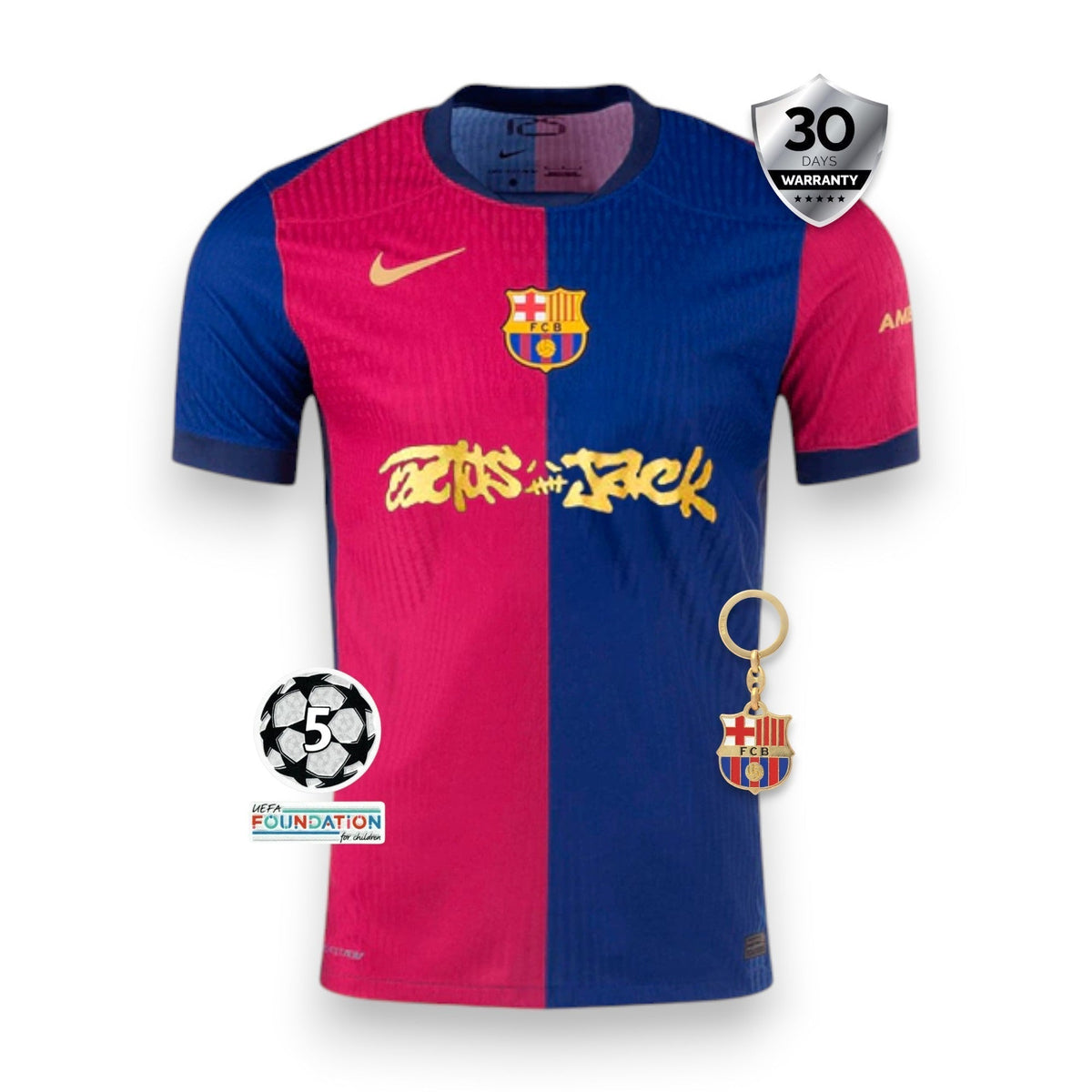 Barcelona Home Jersey X Travis Scott