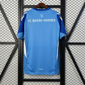 Bayern Munich Goalkeeper Blue Jersey 2025/26