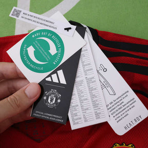 Manchester United Home Jersey 2025/26 - Player