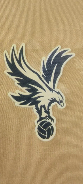 Crystal Palace Player Away Eagle Gold Jersey 2025/26