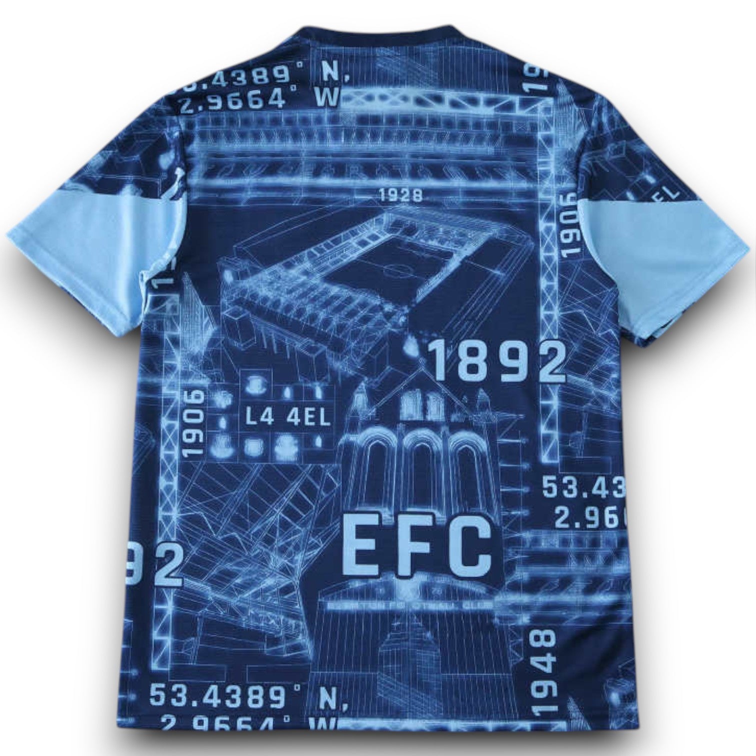 Everton 2025/26 Concept Version Jersey