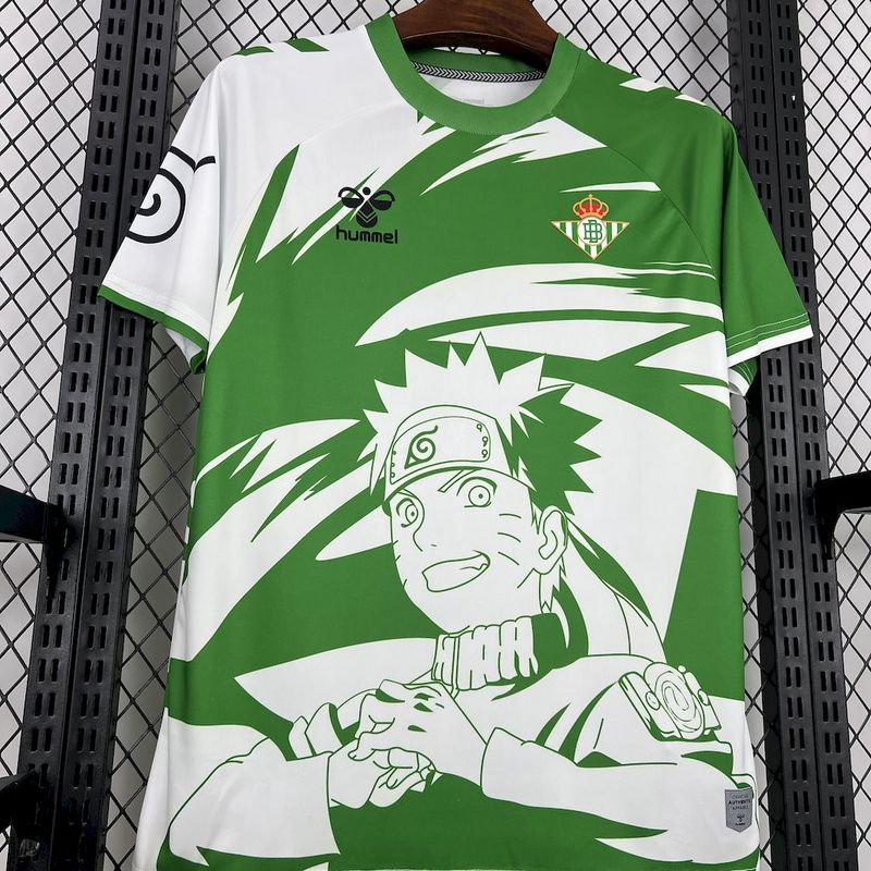 Real Betis 2025/26 Hummel x Limited Edition Naruto Jersey