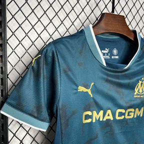 Kids Olympique de Marseille Away Kit 2024/2025