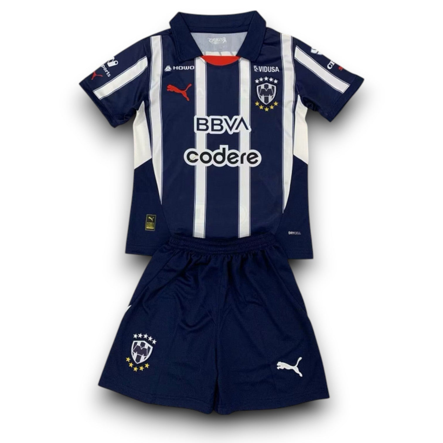 Kids CF Monterrey Home Kit 24/25