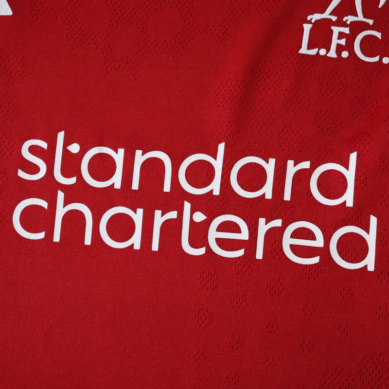 Liverpool Home Player Jersey 2025/26 - Long Sleeve