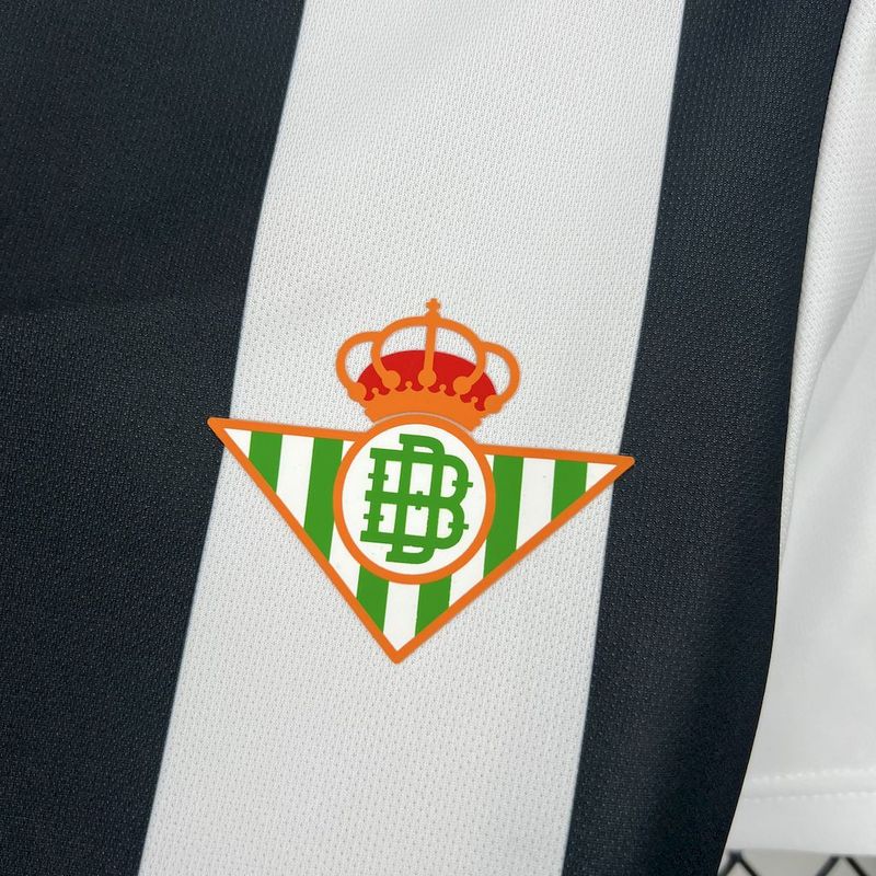 Real Betis Black and White Special Version 2025/26 Jersey