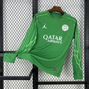 Paris Saint Germain Goalkeeper Green Jersey 2024/2025 - Long Sleeve