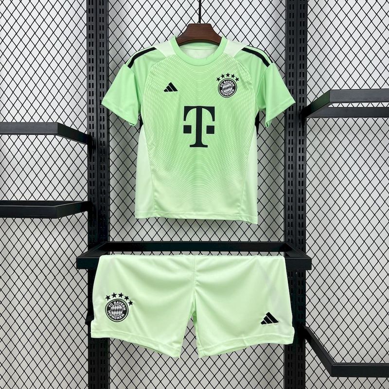 Kids Bayern Munich Jersey Goalkeeper 2025/26