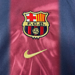 Kids Travis Scott x FC Barcelona Retro Kit 2000/01 Home Skeleton