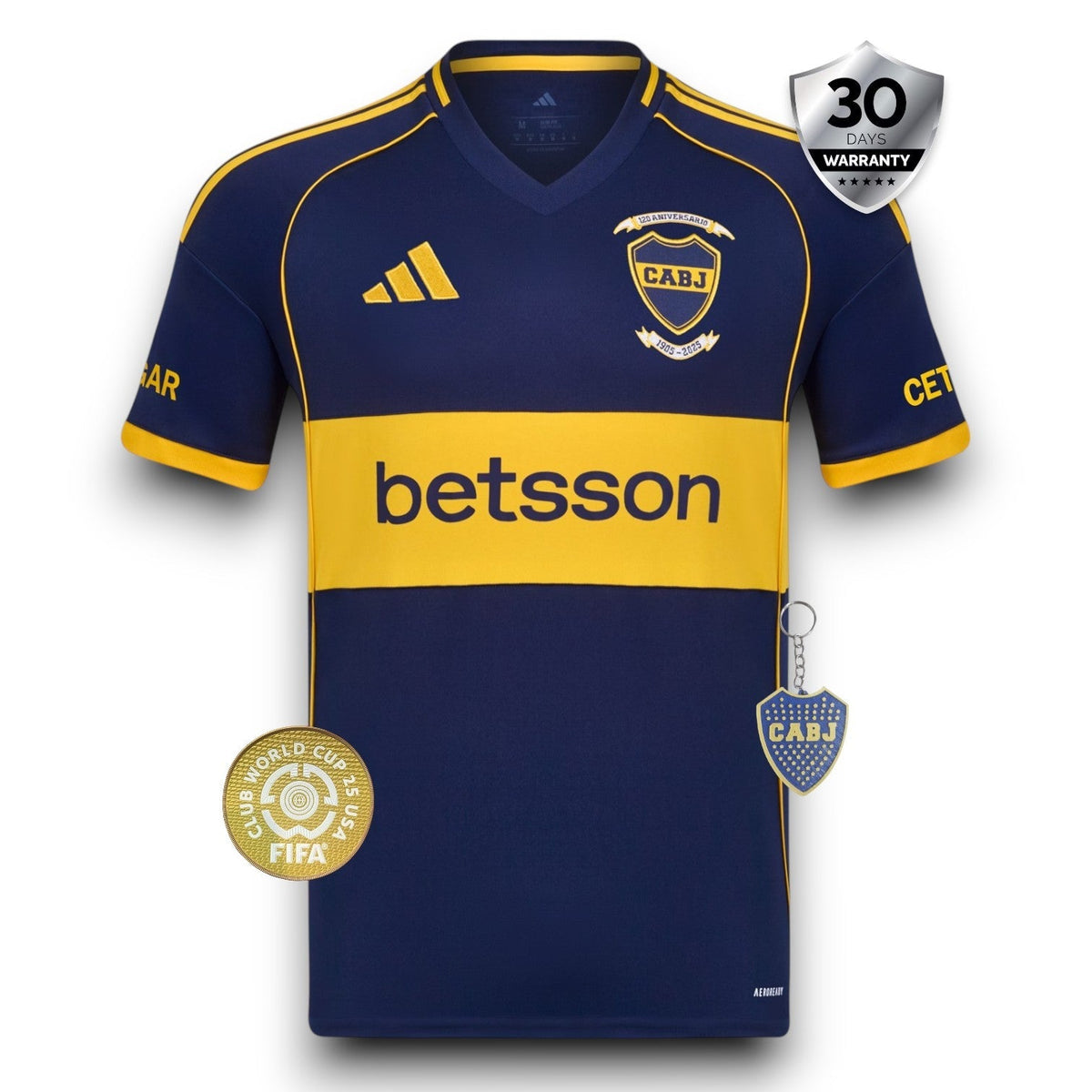 Boca Juniors Home 120th Anniversary 2025/26 Jersey - FAN Version