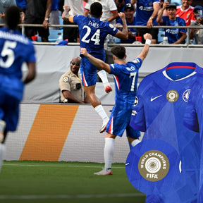 Chelsea Home 25/26 with World Champions 25 printing - Womens