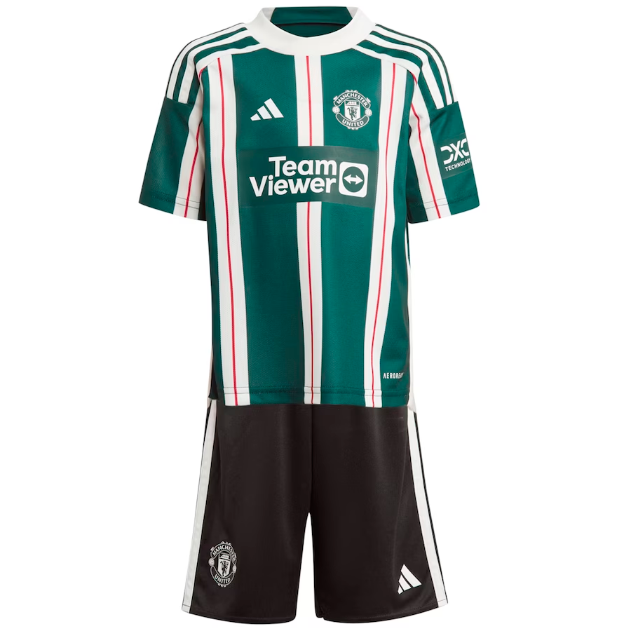 Kids Manchester United Away Kit 2023/2024