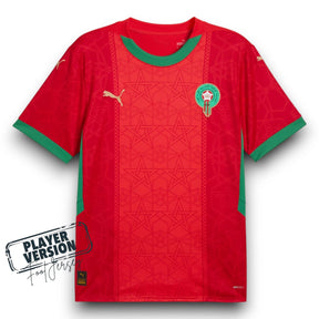 Morocco Home Jersey 2025 - Player Version
