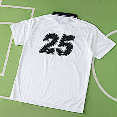 Oasis Jacquard Tour 25' Black and White Jersey 2025/26